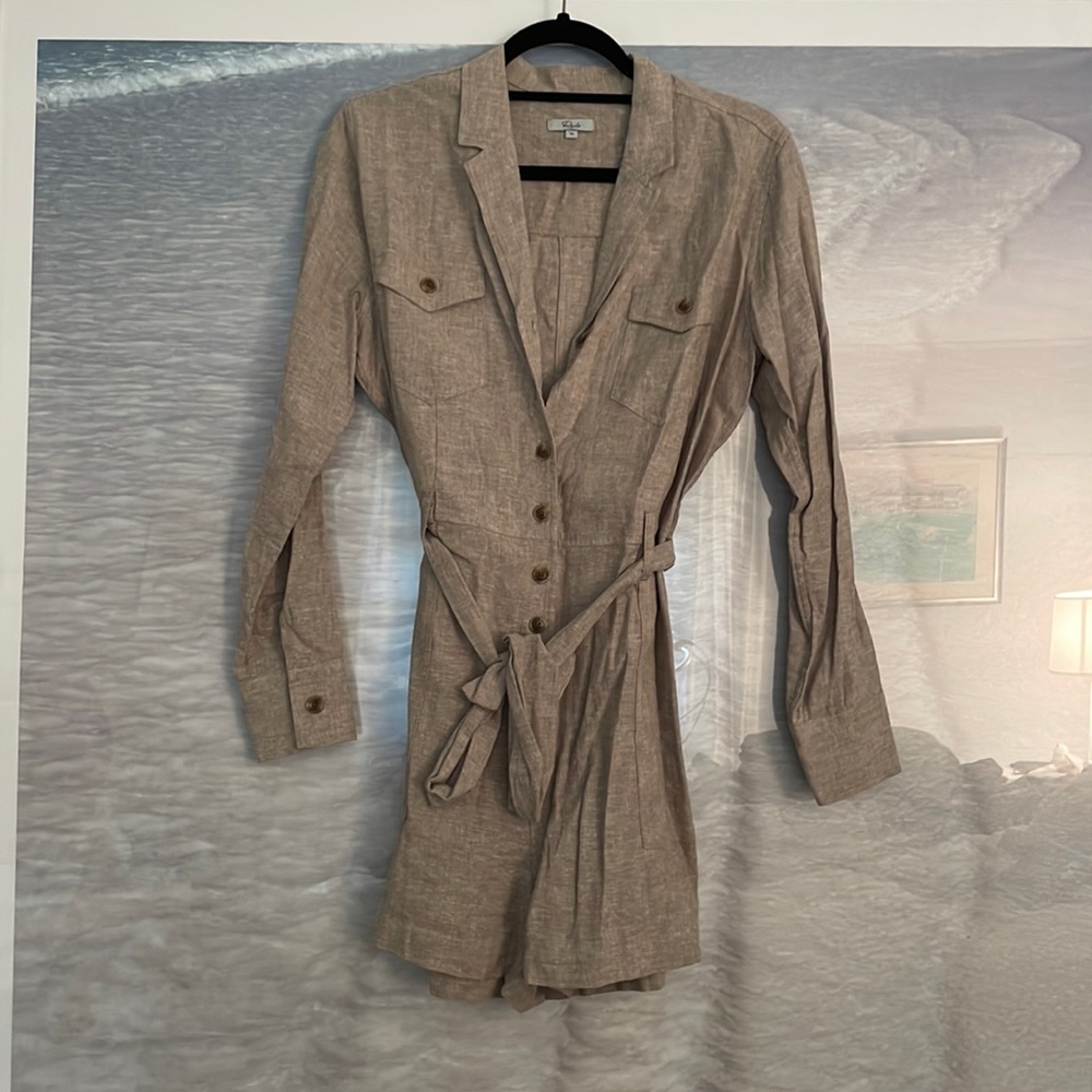 Rails Linen Romper